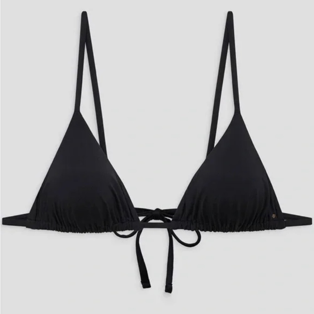 Anine Bing Brielle Black Bikini Top Medium